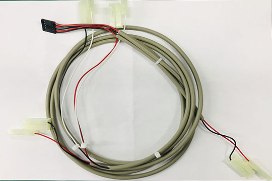 Internal connection harness of dental equipment