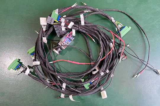 Energy storage high-voltage box wiring harness