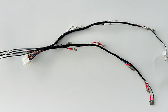 Collecting wiring harness