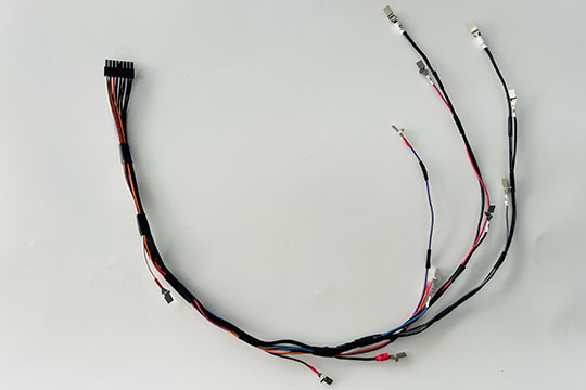 Collecting wiring harness