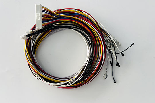 Collecting wiring harness