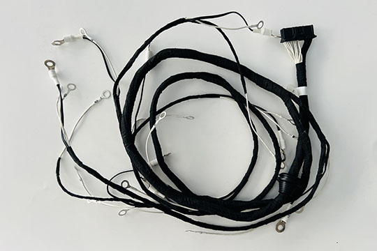 Collecting wiring harness